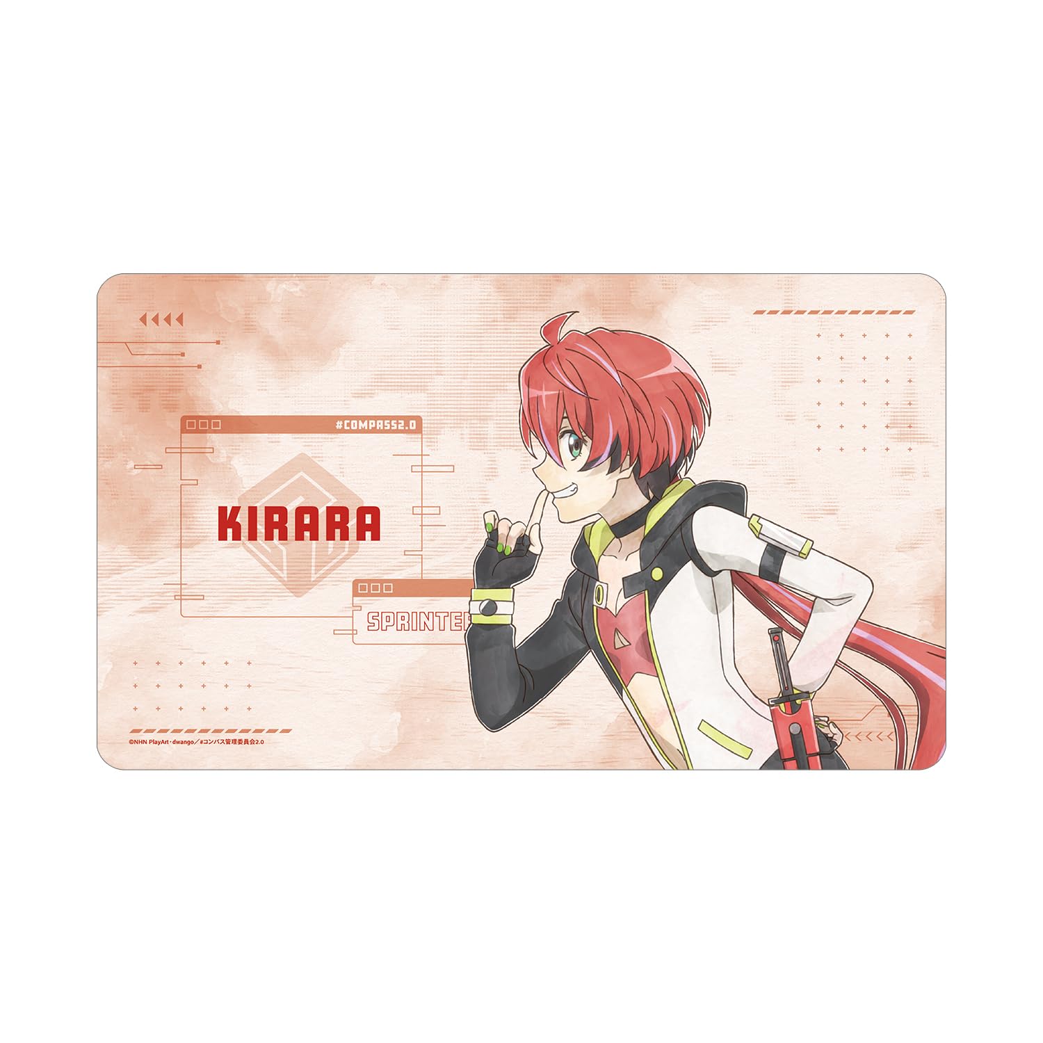 

Compass Combat Providence Analysis System Original Illustration Kirara Kiryuin Walking mat 2.0 Ver. Multi-desk
