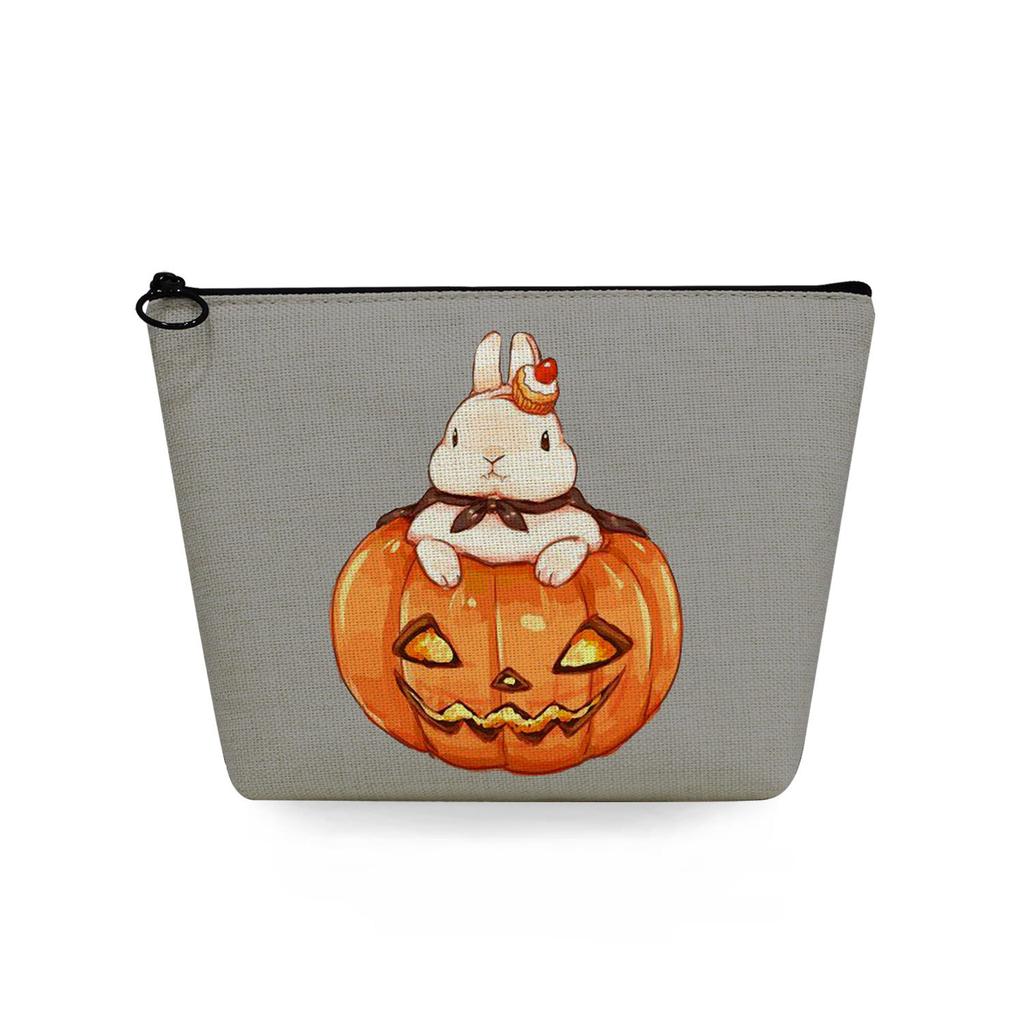 Women Cute Rabbit Print Cosmetic Bag Toiletries Organize Travel Storage Case 6790