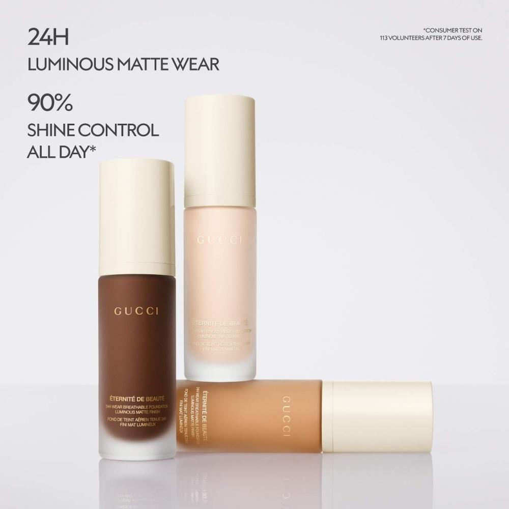 Gucci 24 Hour Full Coverage Luminous Matte Finish Foundation 1 Oz   30 Ml 230w Fair Medium With Warm Undertones