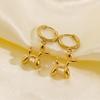Beliebter Ballonhund Anhänger Hängende Ohrringe Für Damen Metall Stil Niedlich Tier Hoop Ohrring Modeschmuck Hochzeit Party Geschenke