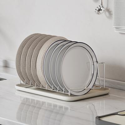 Yousheng Stainless Steel Dish Draining Rack No Assembly Kitchen Sink And Countertop Organizer with Cutting Board Holder Countertop Cabinet Storage