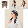Polyester Fashion Ladies Headscarf Hat With Breathable Design For Casual Wear