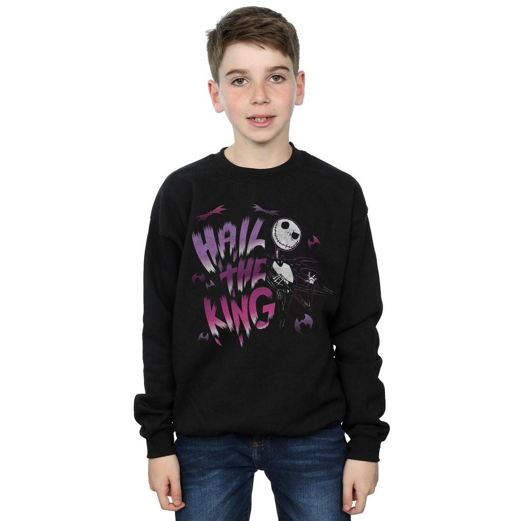 Disney Boys Nightmare Before Christmas Hail The King Sweatshirt