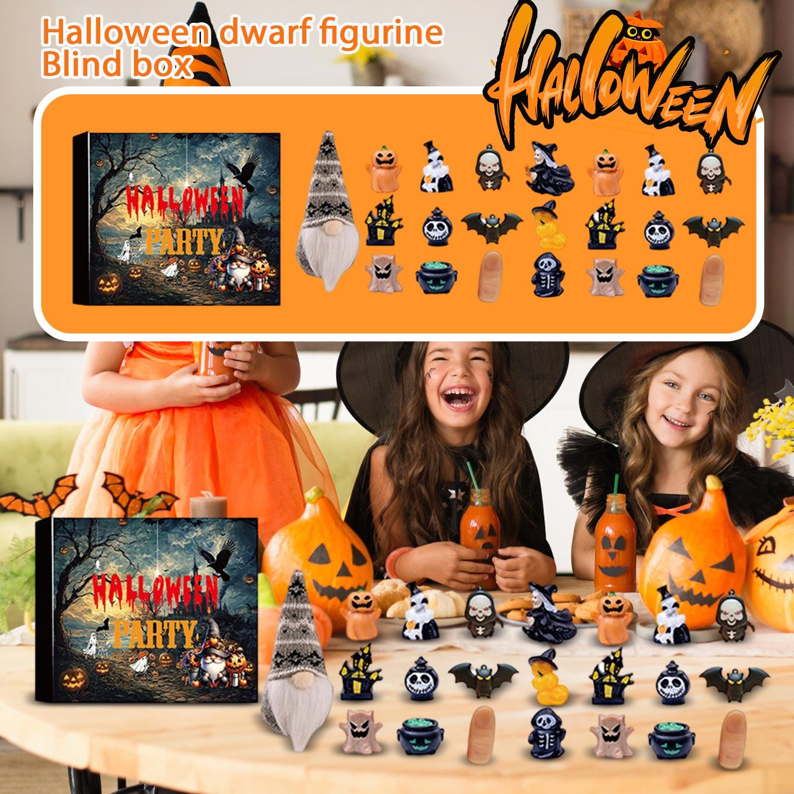 

3D 1 шт. Хэллоуин Гном Кукла Обратный отсчет One Size