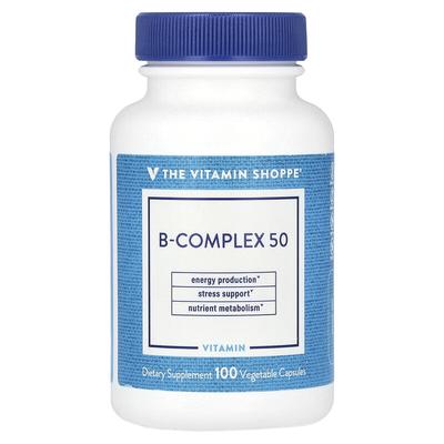 B-Complex 50, 100 Vegetable Capsules