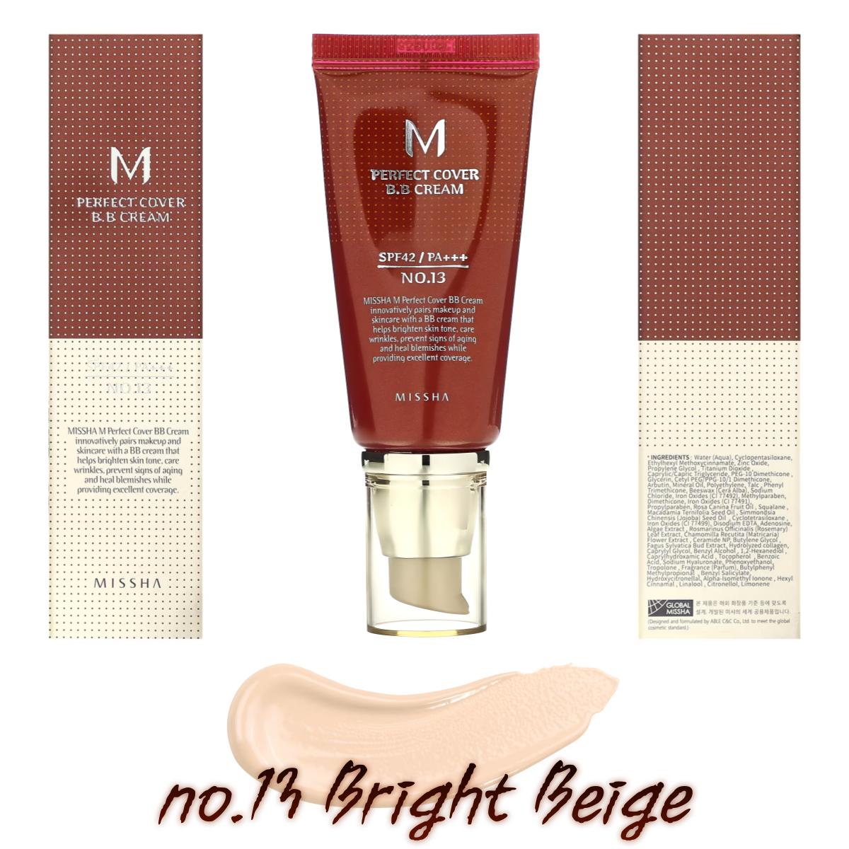 

[MISSHA] M Perfect Cover BB крем SPF42 PA+++ 50мл NO.13 (50ml)