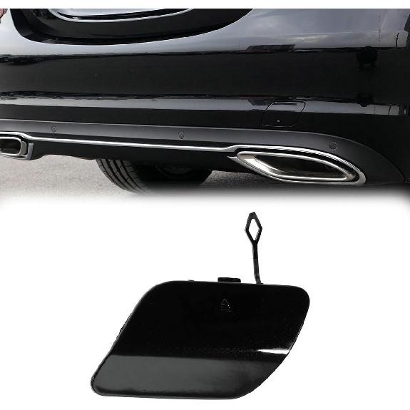 Black Rear Bumper Tow Hook Eye Hole Cover Cap 2058850224 For Mercedes-Benz C300 2015-2020,for C400 2015, C43 AMG 2017-2018,C450 AMG 2016,C63 AMG