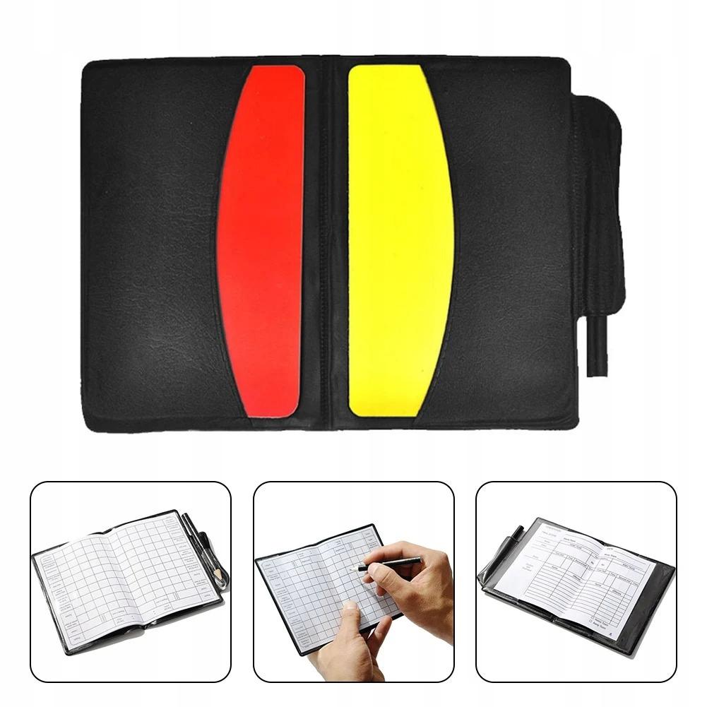 Referee Set Football Referee Cards Notebook Football Pencil