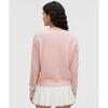 Lululemon Women S Alpaca Wool Blend Cardigan Sweater Pink miSt