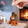 2D Monkey Keychains Cute Gorilla Keychain Hanging Ornament For Bag Backpack Gorilla Doll For Children'S Day Present Car Accessories