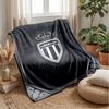 Monaco FC Soft Flannel Fleece Blanket Lightweight Cozy Warm Throw Blanket For Sofa Bed Home Decor