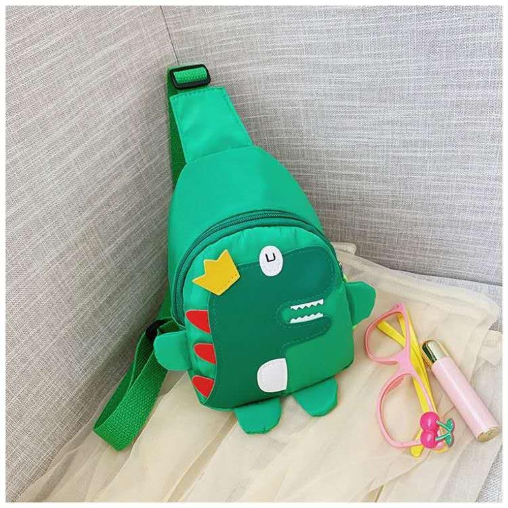 Fashion Cartoon Chest Bag Dinosaur Mini Crossbody Bag Shoulder Bag Toddler