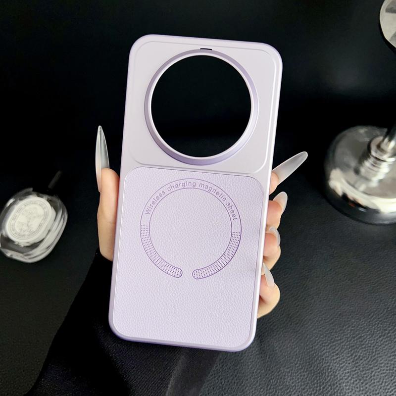 

For Huawei Mate 60 70 80 Pro Max Air Case Embossed Litchi Pattern Leather Magnetic Wireless Charging Anti-Fingerprint Cover Huawei Mate 60