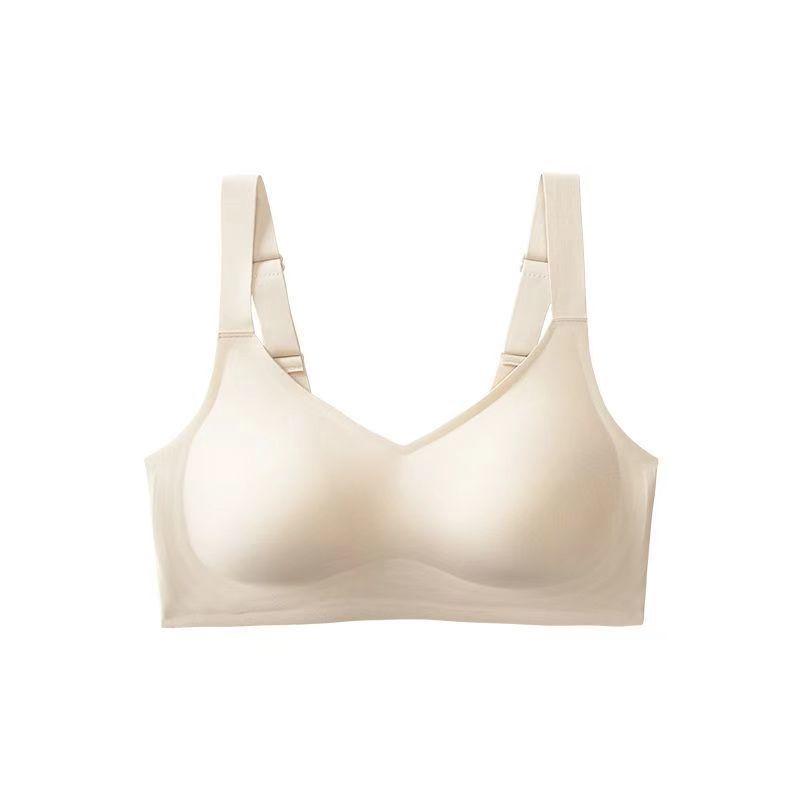 Naadloze Draadloze Push-Up BH: Lift, Vormt en Minimaliseert Grote Borsten
