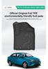 TPE Floor Mats for 2016-2025 Perodua Bezza, Includes Trunk Mats for Cross-Border Models.