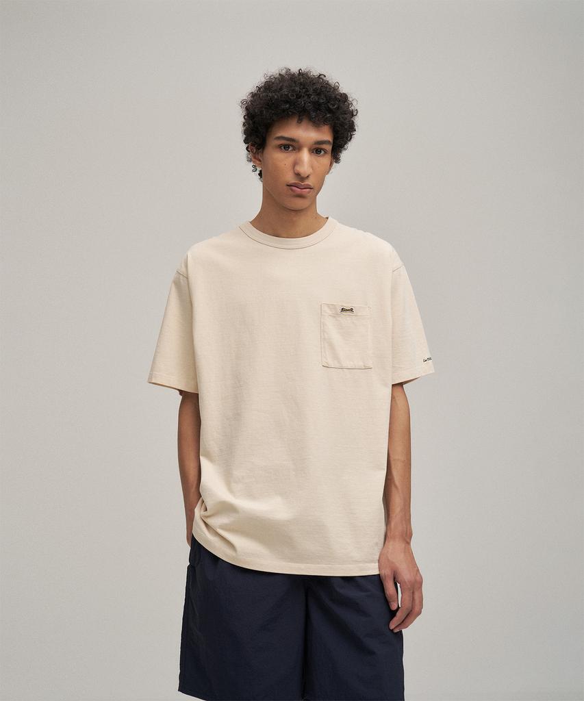 LE TIGRE Classic Pocket T-Shirt (Ivory)