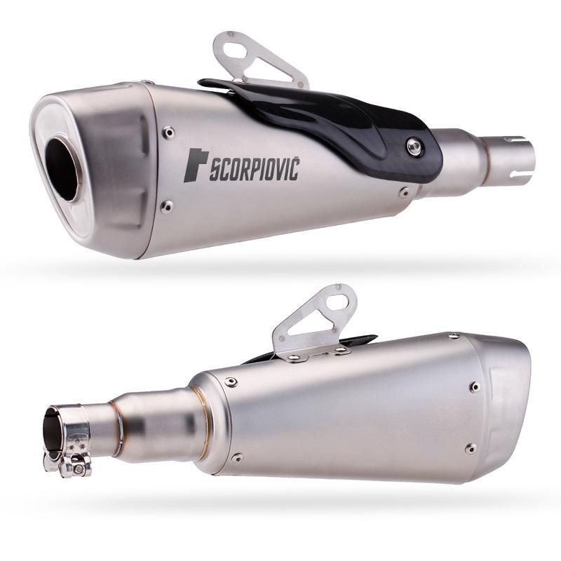 Kaiyue 321r Exhaust Pipe Mod with Back Pressure Tail, Direct Fit, Includes Carbon Fiber Cover