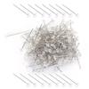 200Pcs Flower Bouquet Pins Brooch Sewing Crystal Head Pearl Needle for Wedding Jewelry Decoration