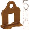 TILE LEVELING SYSTEM 2 Mm CLIPS 400 PIECES SIMPLEFIX BROWN COLOR