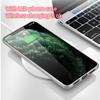 Sound-Activated LED Mech Armor Phone Case – Luminous Glass Cover for IPhone Samsung