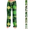Pajama Pants Sleepwear Casual Drawstring Elastic Waist Pants Comfy Straight Yoga Loose Trousers