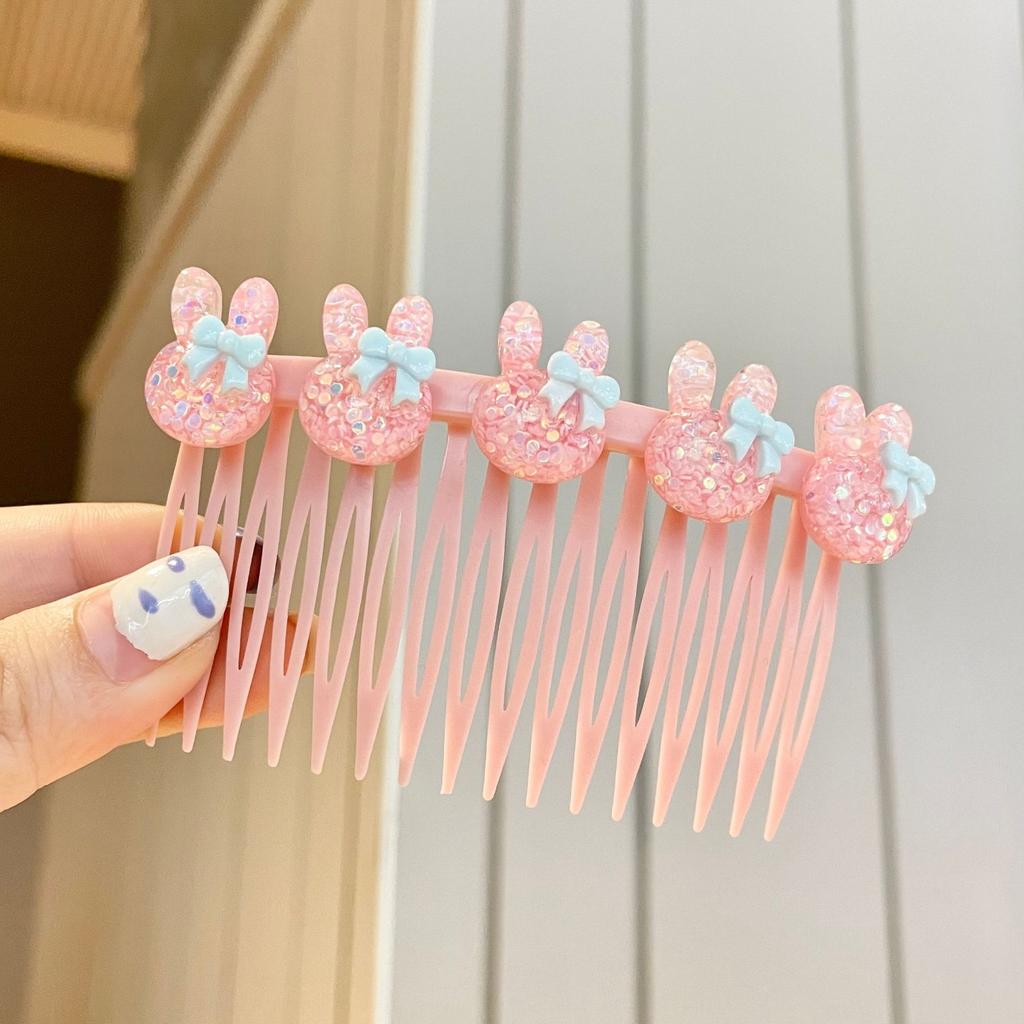 Mode Kinder Haarnadel Kleine Mädchen Pony Gebrochenes Haar Haarnadeln Mädchen Candy Farbe Süße Nette Einsatz Kamm Frauen Haar Zubehör