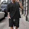 Men's Tees Sets Matching Sets Short Sleeve Short Pants Crew Neck Sport Designer Casual Outdoor Vacation Daily