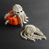 Impressão 3D Estátuas de Polvo Corpo Inteiro Flexível Estátuas de Polvo Mítico Cthulhu Tentáculos com Ventosas Complexos Móveis