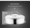 28cm Multi-Function Stainless Steel European Steamer with Double Grate and Soup Pot