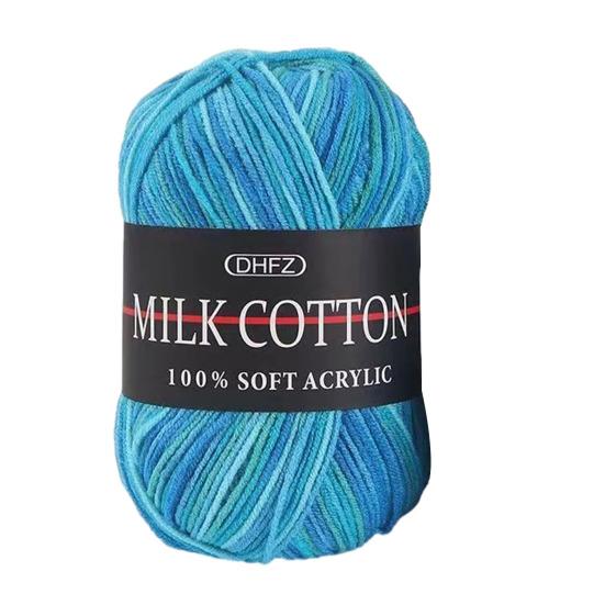 Gomitolo di Filato Multicolor 7,7 Iarde Filato in Fibra Acrilica Filato Colorato per Uso Artigianale per Lavorare a Maglia Uncinetto Maglioni Sciarpe Cappelli Bambole Artigianato Fai da Te