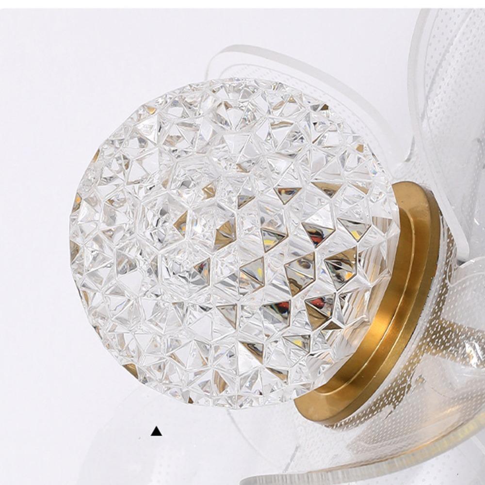 85-265V Wall Sconce Flower Shaped Wall Light Vintage Sconce  Bedroom