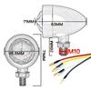 1Pair Motorcycle Turn Signal Light Lamp Universal Motorbike Bullet Indicator Light