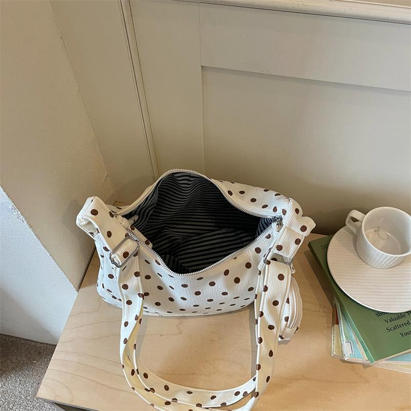 Polka Dot Shoulder Bag Women's Tote Bag