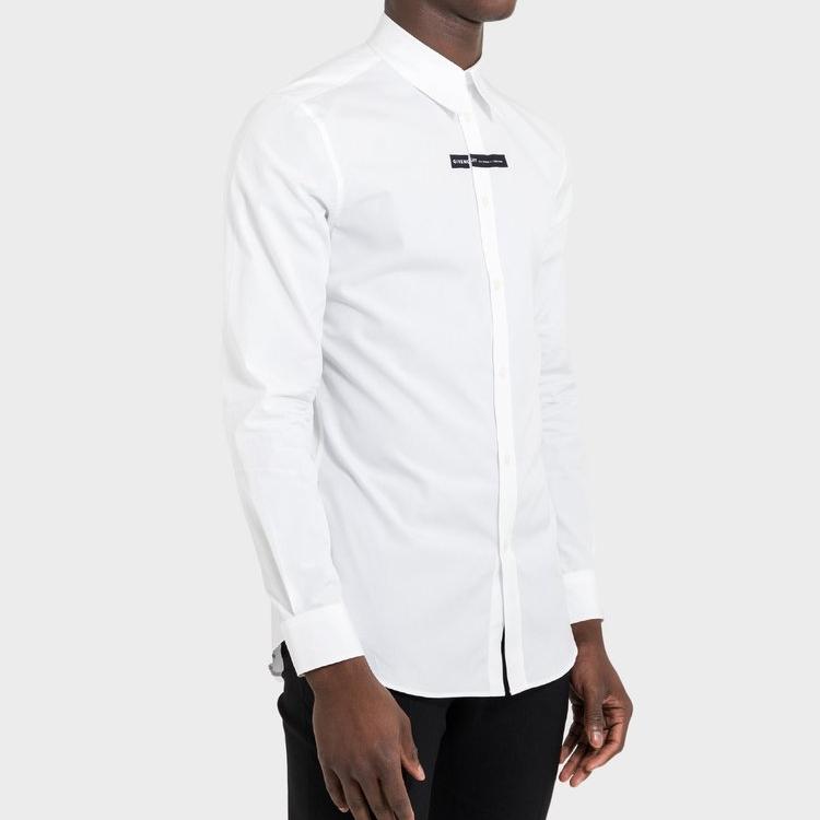 Givenchy Shirts Men's White Moderate Other BM60G4109F-100