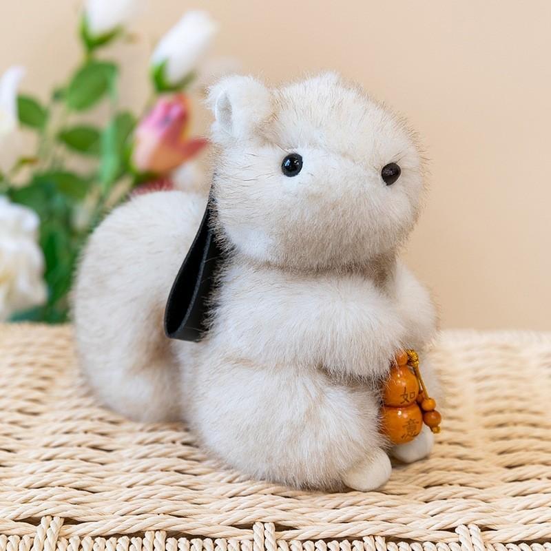 Plush Bunny Toy Collectors Edition With Polyester Material For Kids Gift Decor