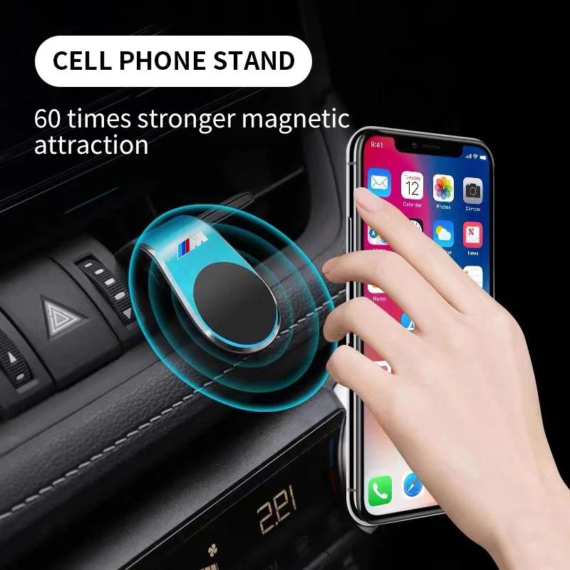 Autoaufkleber 2025 Heißes Auto Magnetischer Handyhalter GPS-Navigationshalterungen Für BMW X1 X3 X5 X4 X6 G20 G30 E46 E90 E60 F10 F30 F2