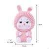 Statue Animal Sculpture, Piggy Bank Money Cartoon Bunny Figurine Tabletop Ornament for