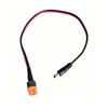 XT60I Female to DC5521 Male Power Cord Extension Wire Line with Signal Pin for Intelligent Battery Communication