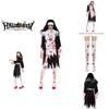 Comfortable And Textured Horror Nun Cosplay Costume For Women