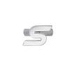 RGFU9 Car Accessories Metal S Grille Emblem Rear Trunk Body Badge Sticker For Ford ST LINE Focus Fiesta Ecosport Kuga Mondeo Everest