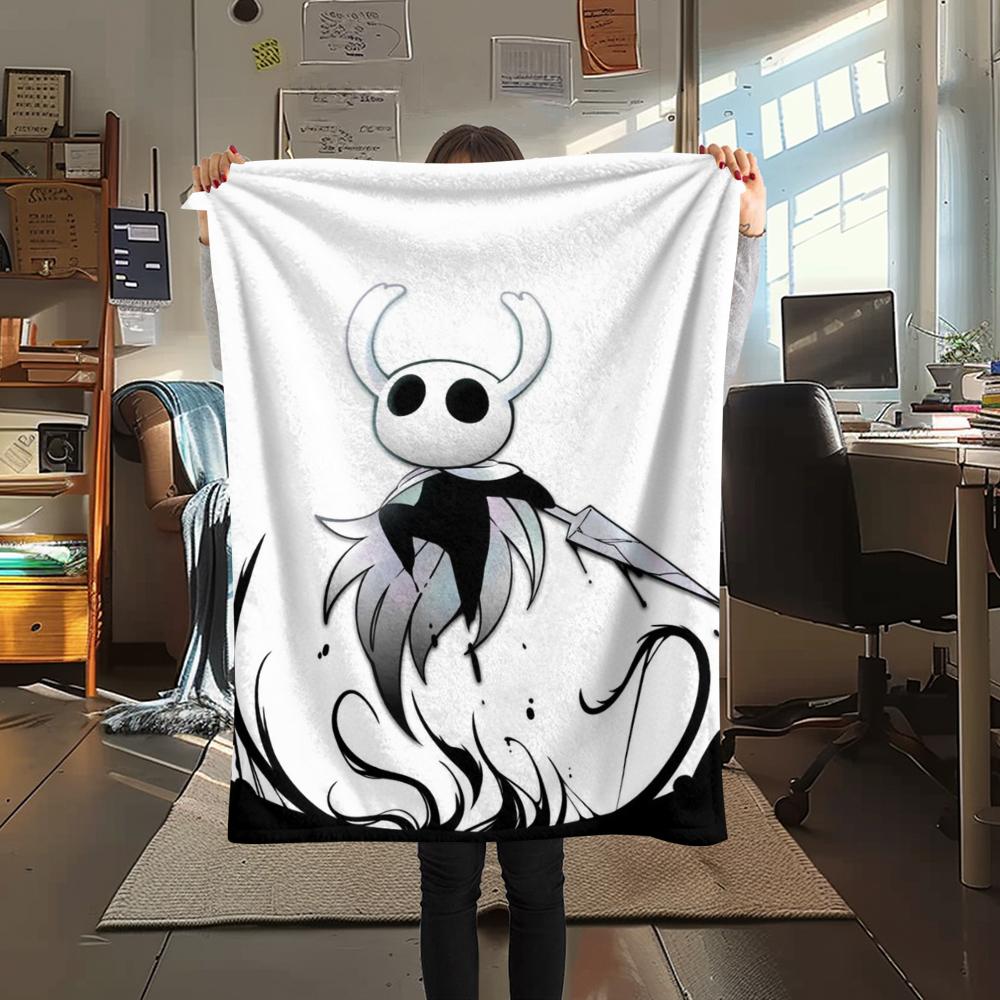 Hollow Knight Print Flannel Blanket, High quality Comfortable for All Seasons, Home Decor, Warmth and Comfort, Perfect for Christmas Gifts41