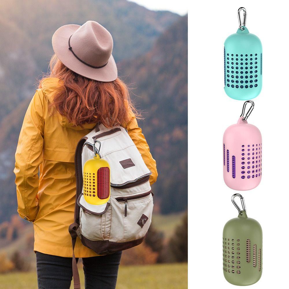 

with Silicone Storage Bag Fitness Cool Towels Quick Dry Sweat Towels for Camping Sport Workout синій