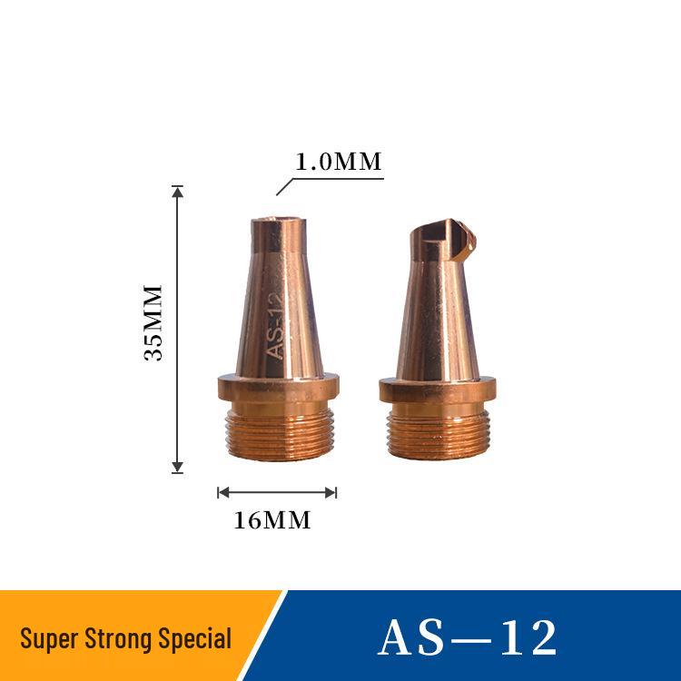 Universal Handheld Laser Welding & Cutting Nozzle with Strong Copper Single/Double Wire Feeder