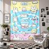 Wall TapestryMiffy Art Hanging Cloth Decorative Background Cover for Room Decoration