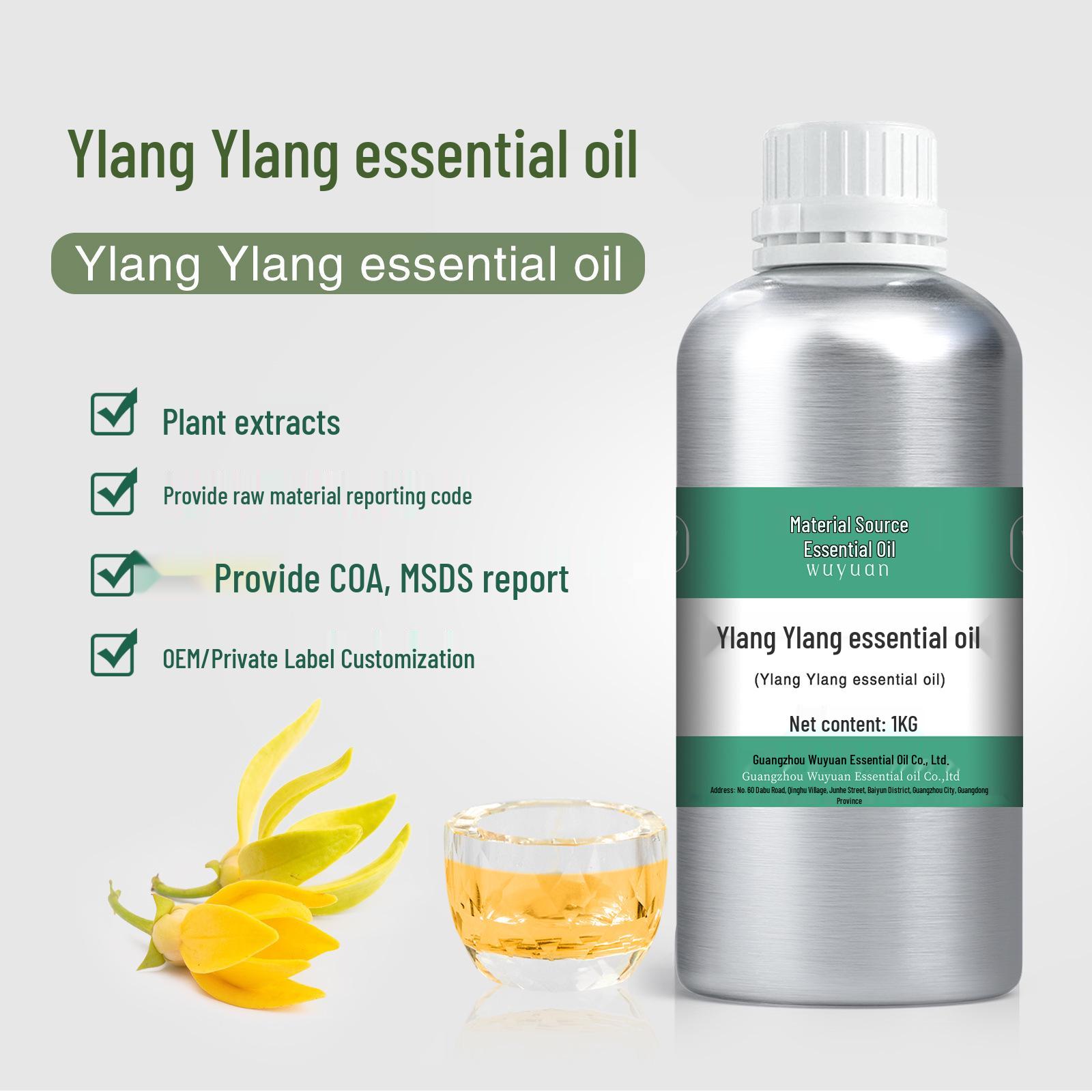 

Ylang Ylang Pure Essential Oil for Aromatherapy and Perfume Making