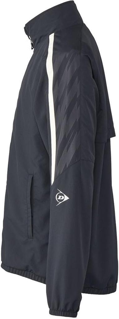 Dunlop Tennis Wind Sizes Size L Jacket, Unisex, Kids' Available, DAW4541, 2025FW, Black,
