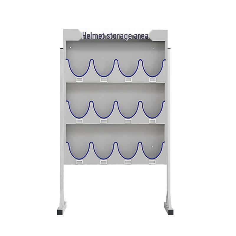 Construction Site Helmet Storage Rack