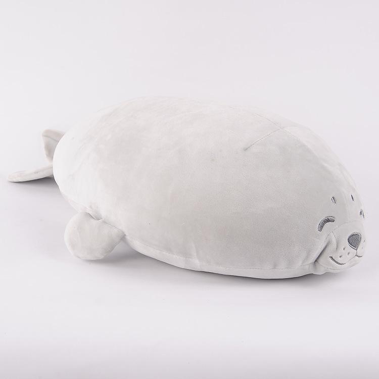 Cute Seal Plush Pillow, Office Nap Pillow for Desk Sleeping, Cartoon Stuffed Animal Toy, Soft Comfortable Gift for Girls