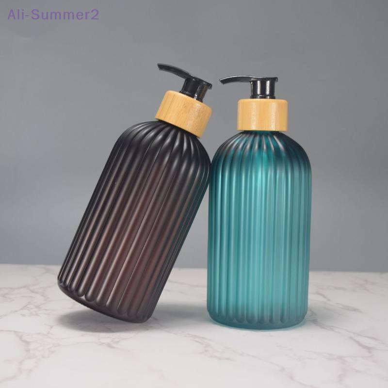 {Summer2} Bathroom Kitchen Soap Dispensers 500ml Refillable Hand Dish Soap Bottles Ideal For Kitchen Sink Bottling Soap Bottle