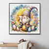 5D DIY Malowanie Diamentowe Kreskówkowy Gnom Pełny Kwadratowy Okrągły Diamentowa Mozaika Haft Urocza Postać Zestaw do Haftu Krzyżykowego Sztuka Dekoracja Domu